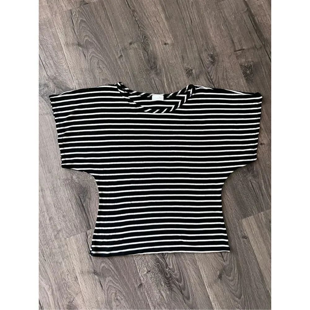 Free to Live  Dolman Sleeve Top Dressy Business Casual Tops for Women Short Slee